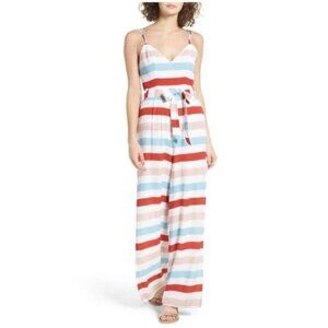 Lovers + Friends Multicolor Striped Jumpsuit